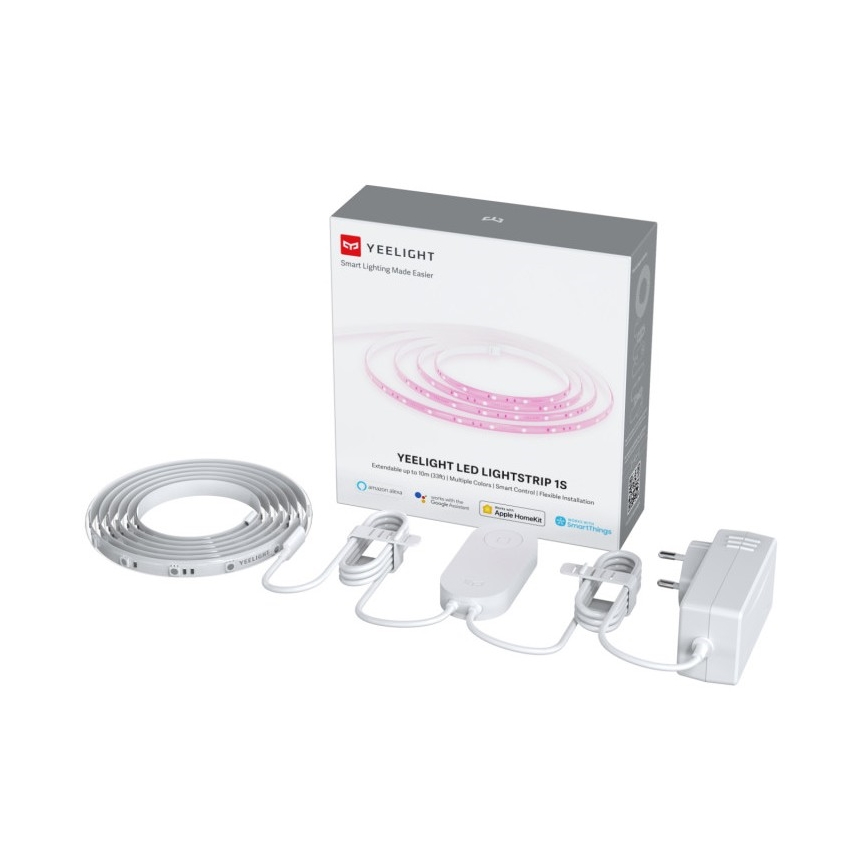 Yeelight - Dimbare LED RGB Strip LED / 7,5W / 230V Wi-Fi 2 m