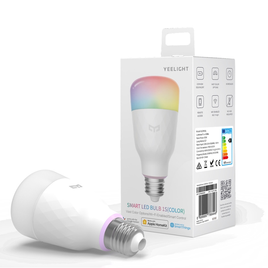 Yeelight DP133 - LED RGB-dimlamp E27 / 8,5W / 230V 1.700-6.500K