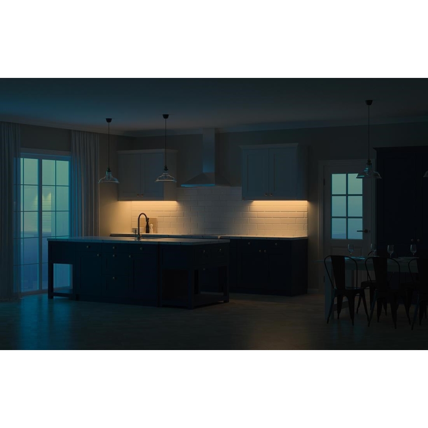 Yeelight - LED Dimbare oplaadbare meubelverlichting met sensor LED/2,4W/2200 mAh 2700K 60 cm zilver