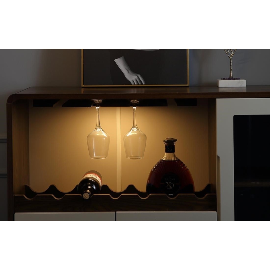 Yeelight - LED Dimbare oplaadbare meubelverlichting met sensor LED/2,4W/2200 mAh 2700K 60 cm zilver