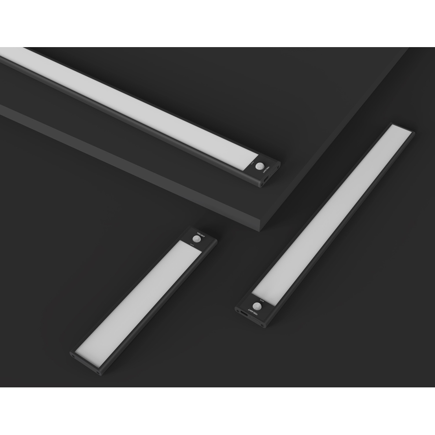 Yeelight - LED Dimbare oplaadbare meubelverlichting met sensor LED/2,4W/2200 mAh 4000K 60 cm zwart