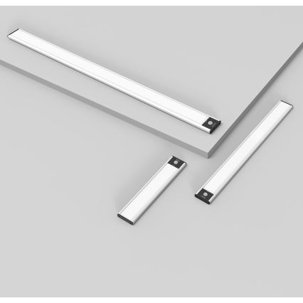 Yeelight - LED dimbaar oplaadbaar meubelverlichting met sensor LED/2,3W/1500 mAh 4000K 40 cm zilver