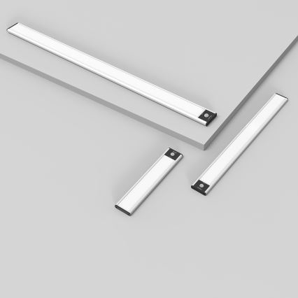 Yeelight - LED dimbaar oplaadbaar meubelverlichting met sensor LED/2,4W/2200 mAh 4000K 60 cm zilver