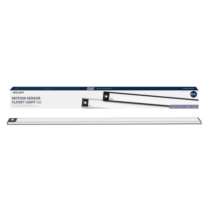 Yeelight - LED dimbaar oplaadbaar meubelverlichting met sensor LED/2,4W/2200 mAh 4000K 60 cm zilver