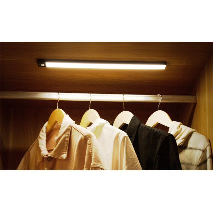 Yeelight - Réglette à intensité variable et rechargeable avec détecteur LED/1,8W/1100 mAh 4000K 20 cm noir