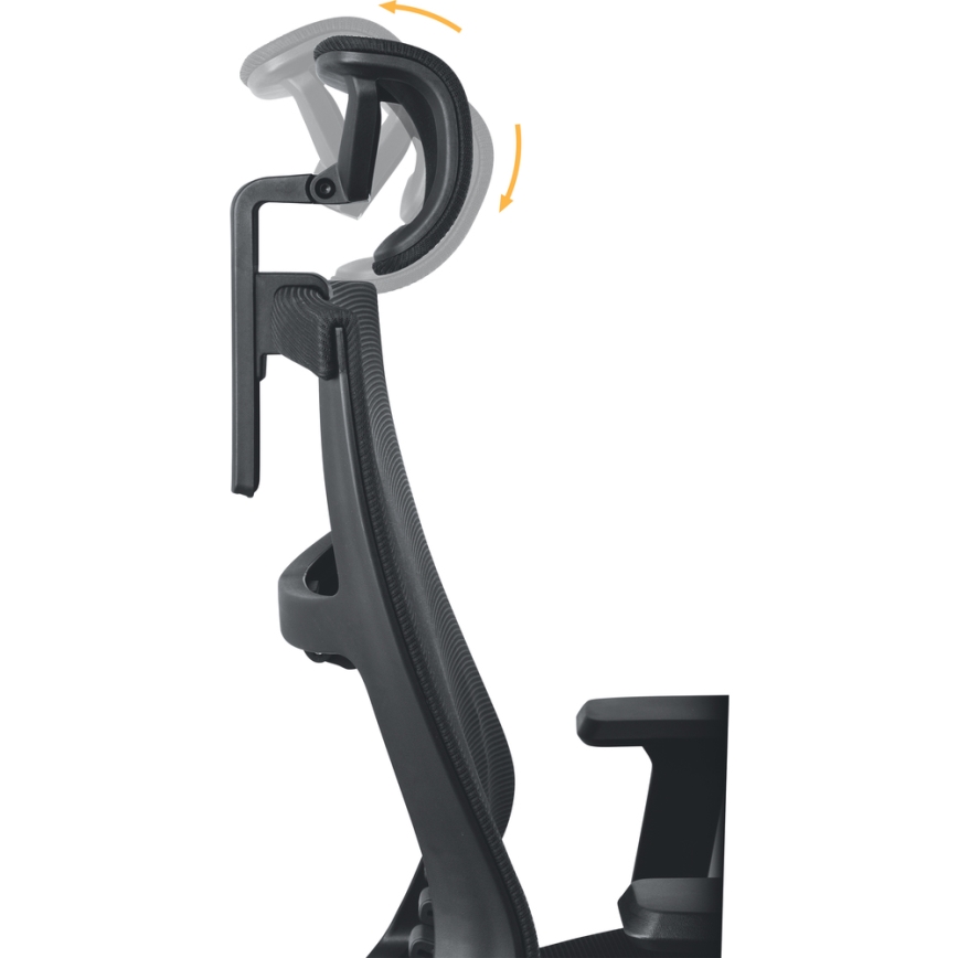 Yenkee - Chaise de bureau noire