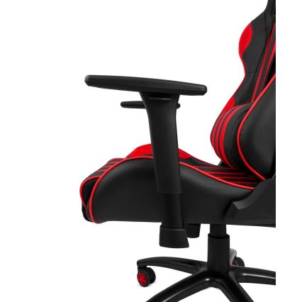 Yenkee - Chaise gaming noir/rouge