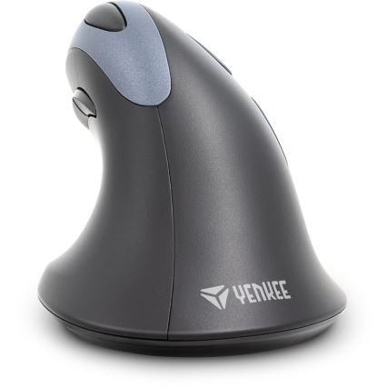 Yenkee - Souris ergonomique 1000/1600 DPI 1xAA noire