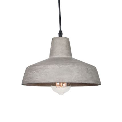 Zambelis 1653 - Hanglamp aan een koord 3xE27/40W/230V beton