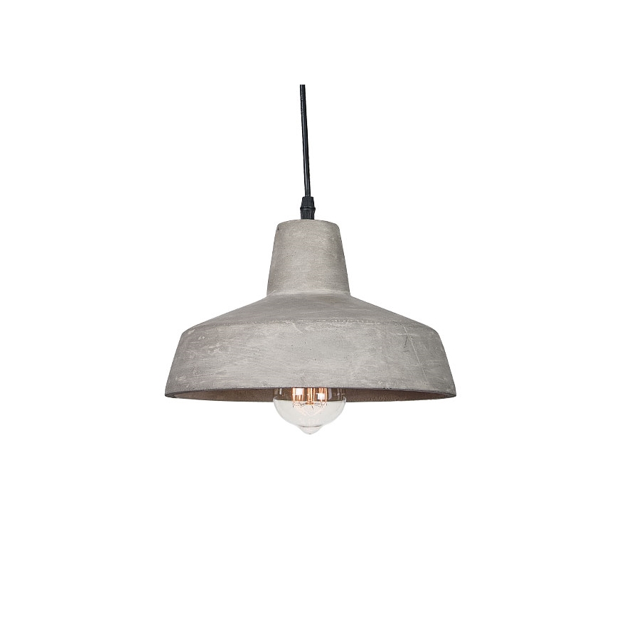 Zambelis 1653 - Hanglamp aan een koord 3xE27/40W/230V beton