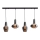 Zambelis 17151 - Hanglamp aan een koord 4xE27/40W/230V
