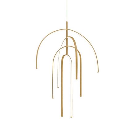 Zambelis 1933 - Suspension filaire à intensité variable LED/96W/230V doré