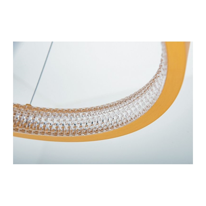 Zambelis 2006 - Dimbare LED hanglamp aan een koord LED/36W/230V goud