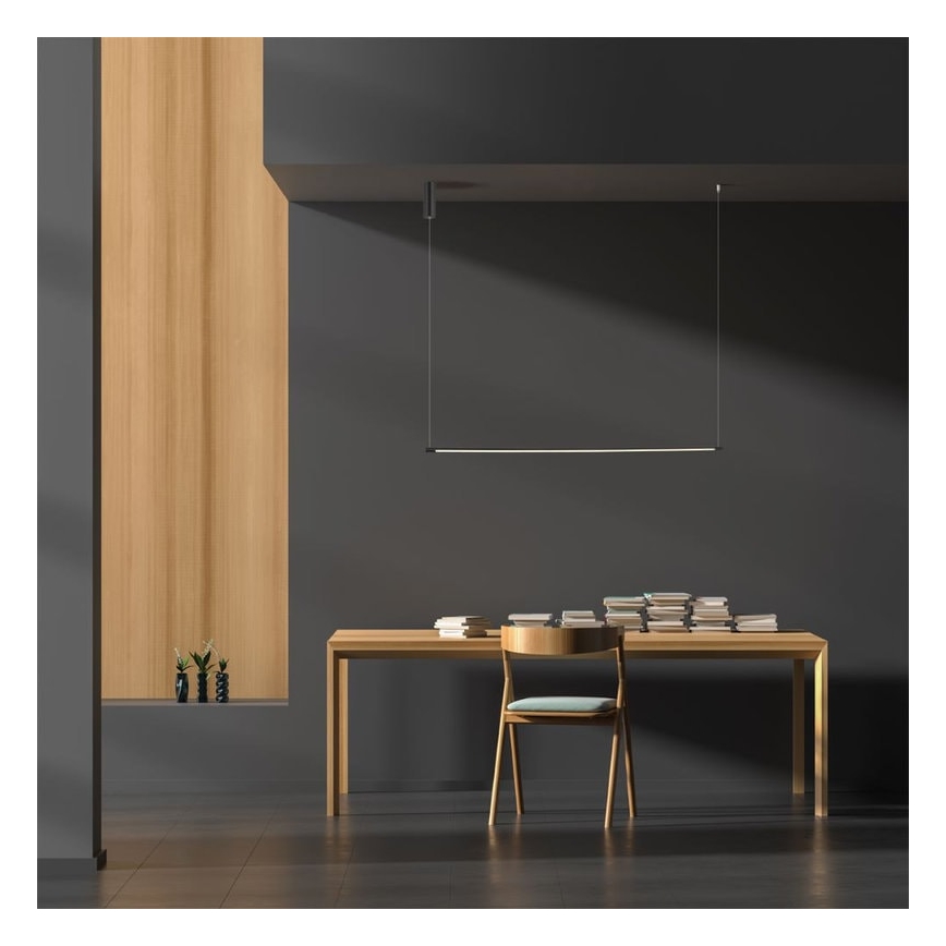 Zambelis 20119 - Suspension filaire LED/20W/230V noir
