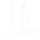 Zambelis 20129 - Suspension filaire à intensité variable LED/48W/230V blanc