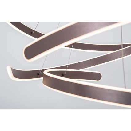 Zambelis 2015 - LED dimbare hanglamp aan kabel LED/120W/230V bruin