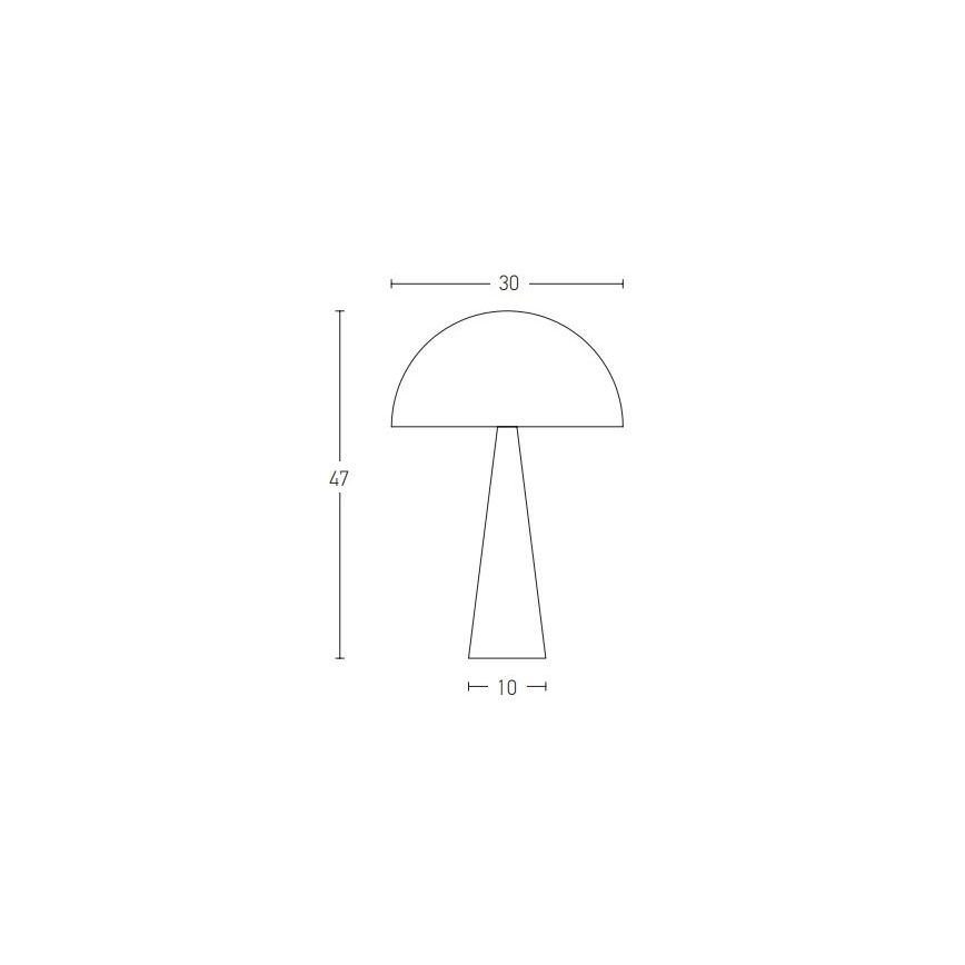 Zambelis 20211 - Lampe de table 1xE27/25W/230V doré