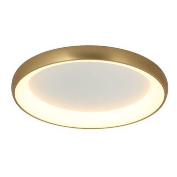 Zambelis 2042 - Dimbare LED plafondlamp LED/30W/230V diameter 40 cm goud