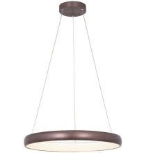 Zambelis 2055 - Dimbare LED hanglamp aan een koord LED/50W/230V diameter 60 cm bruin