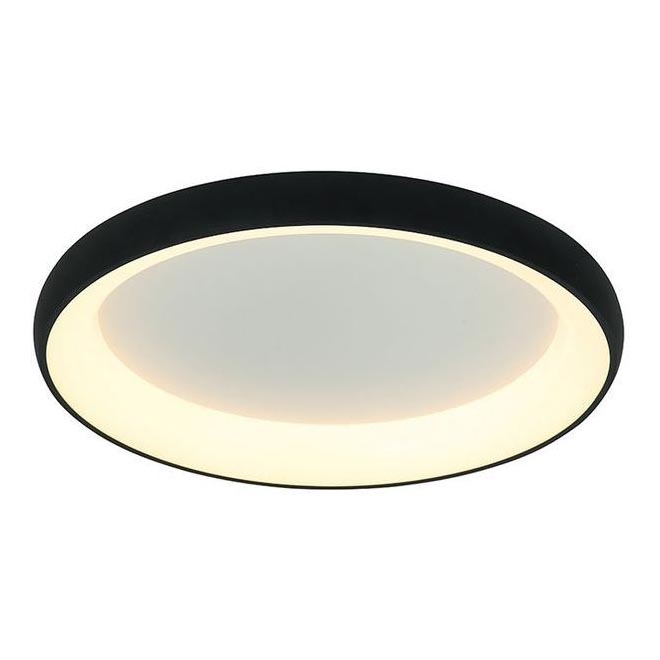 Zambelis 2056 - Plafonnier à intensité variable LED/60W/230V diam. 80 cm noir