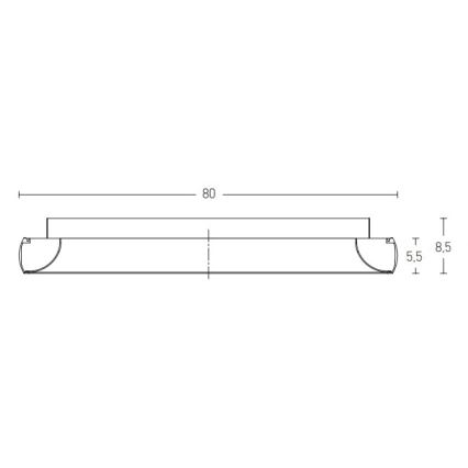 Zambelis 2058 - Dimbare LED Plafondlamp LED/60W/230V diameter 80 cm goud