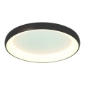 Zambelis 2059 - Dimbare LED Plafondlamp LED/60W/230V diameter 80 cm bruin