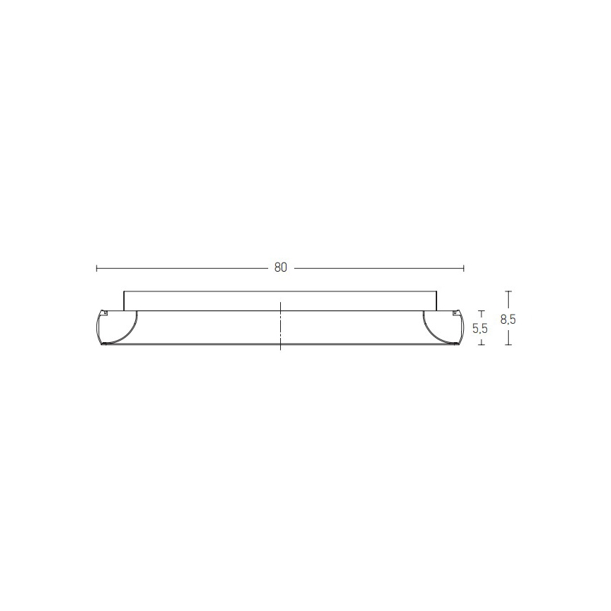 Zambelis 2059 - Dimbare LED Plafondlamp LED/60W/230V diameter 80 cm bruin