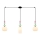 Zambelis 22153 - Suspension filaire 3xE27/40W/230V araignée céramique