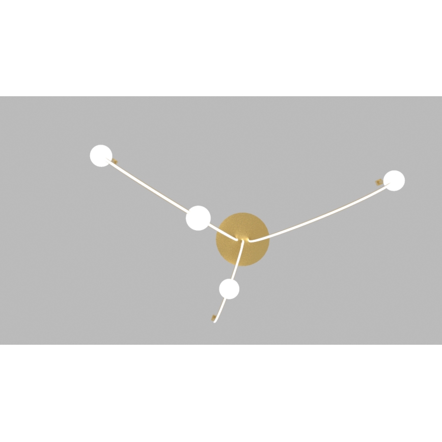 Zambelis 22248 - Dimbare LED hanglamp aan een koord LED/42W/230V goud