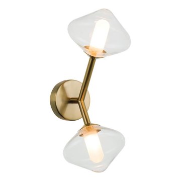 Zambelis 23022 - Wandlamp 2xG9/5W/230V goud