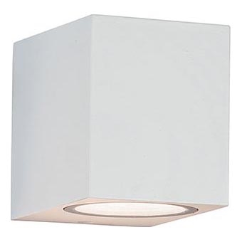 Zambelis E150 - Wandlamp voor buiten 1xGU10/15W/230V IP54 wit