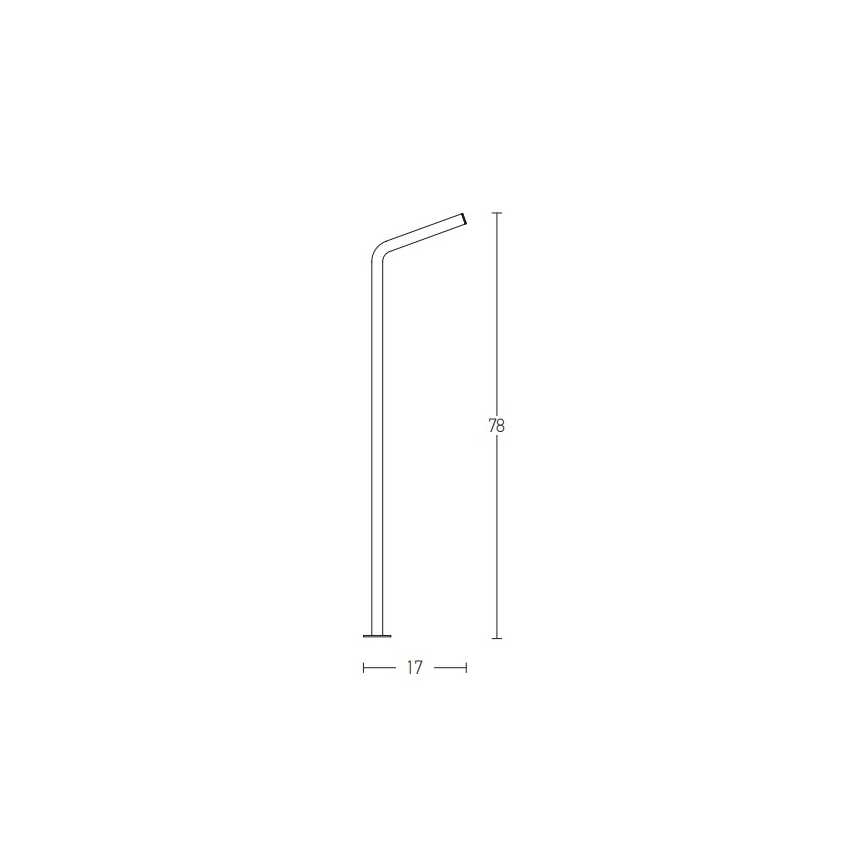 Zambelis E206 - LED Buitenlamp LED/10W/230V IP54 antraciet