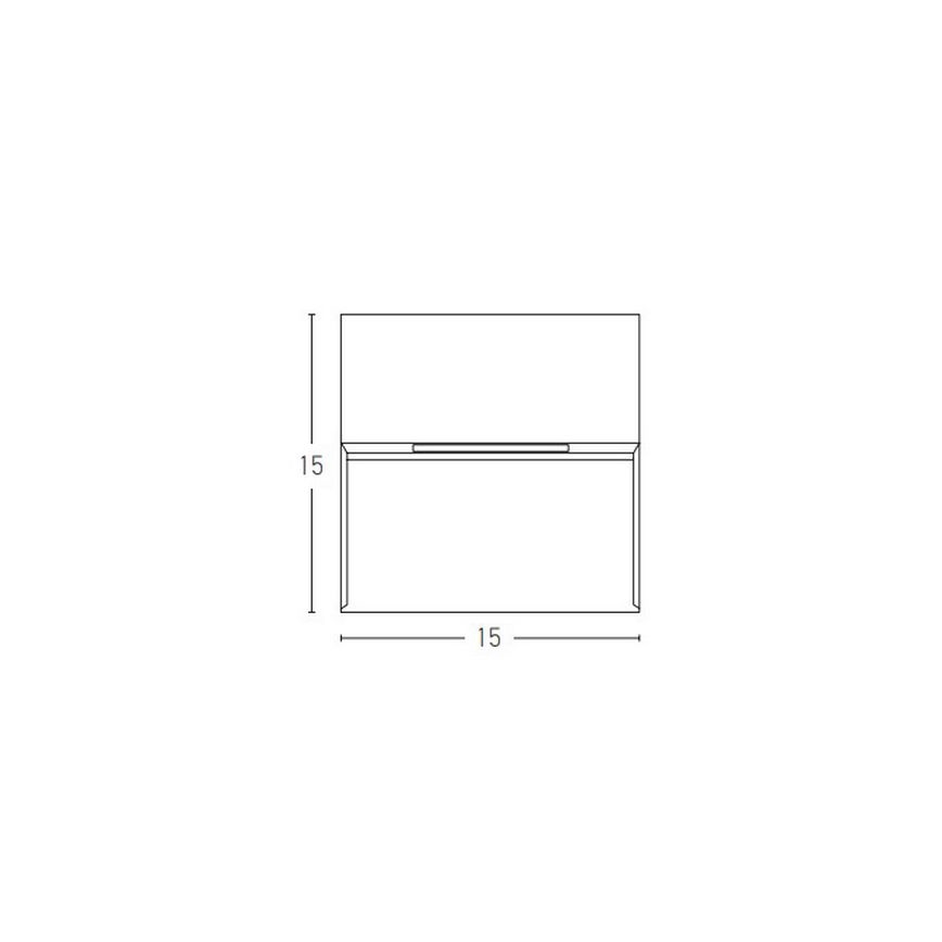 Zambelis E241-G - LED Trapverlichting voor buiten LED/6W/230V IP65 antraciet