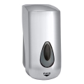 Zeepdispenser 11,5x24,5 cm zilver