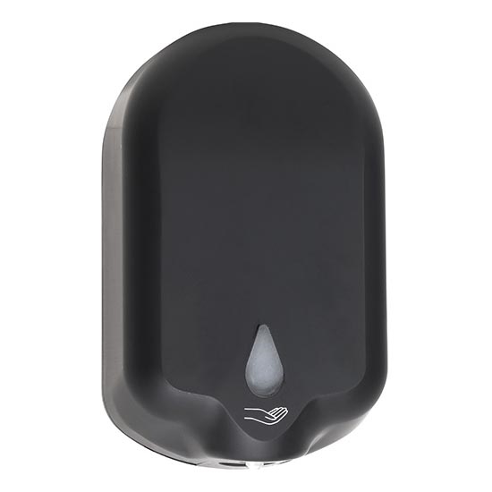 Zeepdispenser 14x23,5 cm zwart