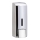 Zeepdispenser 6,5x18,5 cm zilver