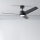 ZEVENTI - LED dimbare plafondventilator ORVIETO LED/18W/230V 3000-6000K Wi-Fi Tuya zwart + afstandsbediening