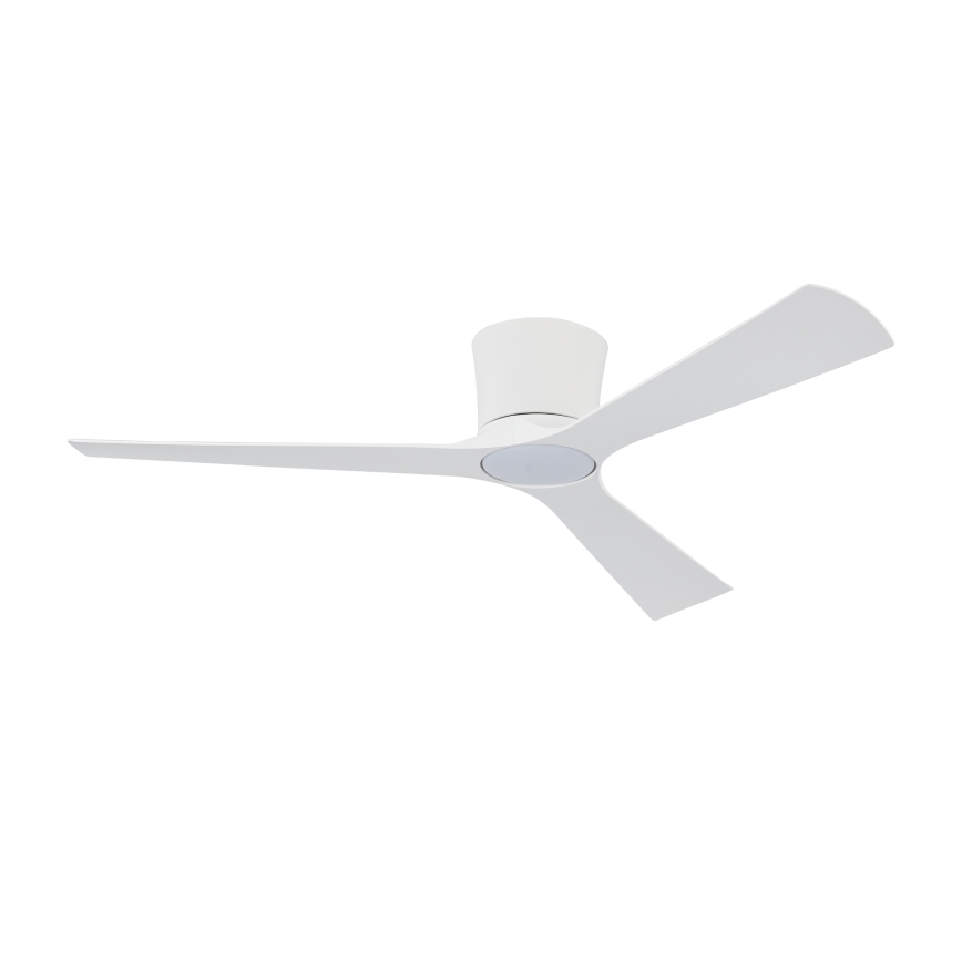 ZEVENTI - LED dimbare plafondventilator AUREX LED/24W/230V 3000/4000/6000K Wi-Fi Tuya wit + afstandsbediening