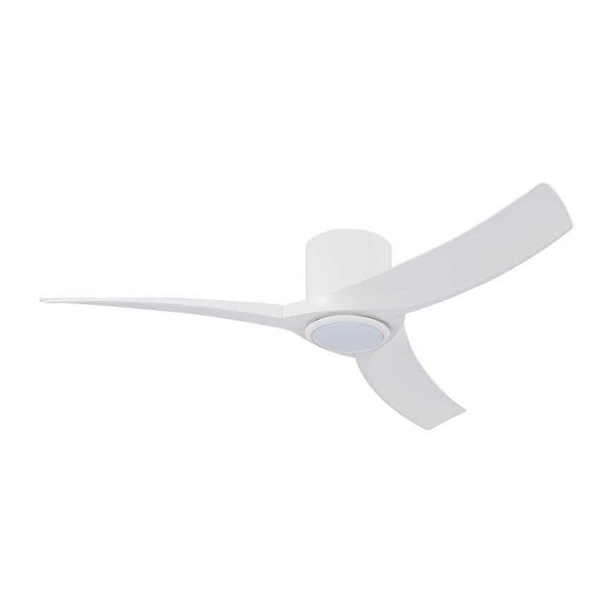 ZEVENTI - LED-dimbare plafondventilator ORBITO LED/24W/230V 3000/4000/6000K Wi-Fi Tuya wit + afstandsbediening