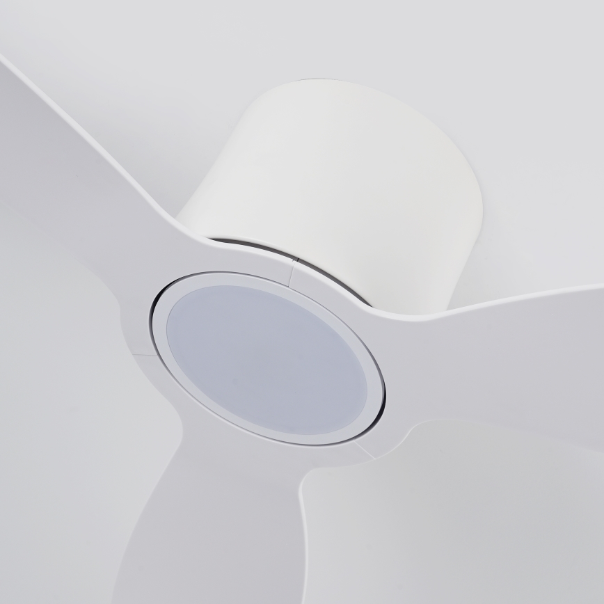 ZEVENTI - LED-dimbare plafondventilator VENTORA LED/24W/230V 3000/4000/6000K Wi-Fi Tuya wit + afstandsbediening