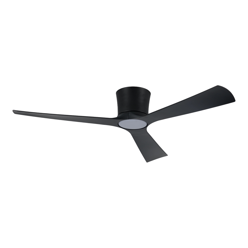 ZEVENTI - Ventilateur de plafond LED dimmable AUREX LED/24W/230V 3000/4000/6000K Wi-Fi Tuya noir + télécommande