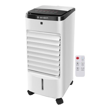 ZEVENTI - Rafraîchisseur d'air ARCTIC 60W/230V noir/blanc + télécommande