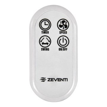 ZEVENTI - Télécommande pour ventilateurs FREEZE blanc