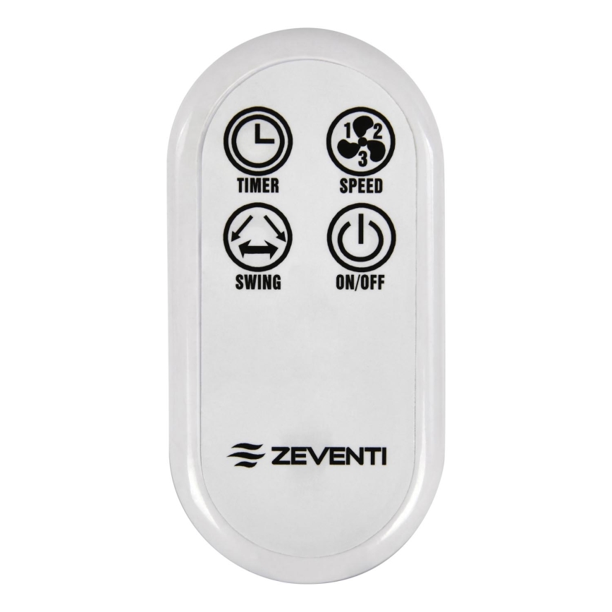 ZEVENTI - Télécommande pour ventilateurs FREEZE blanc