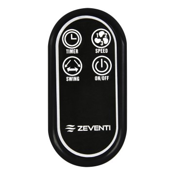 ZEVENTI - Télécommande pour ventilateurs FREEZE noir