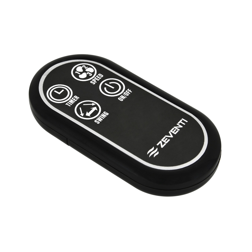 ZEVENTI - Télécommande pour ventilateurs FREEZE noir