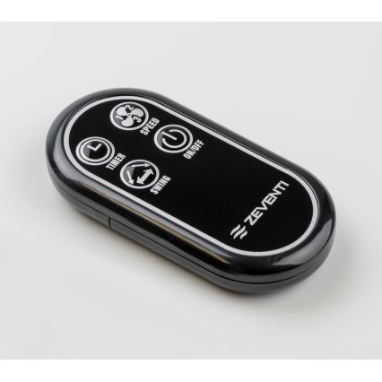 ZEVENTI - Télécommande pour ventilateurs FREEZE noir