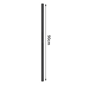 ZEVENTI - Tige d'extension 90 cm noir