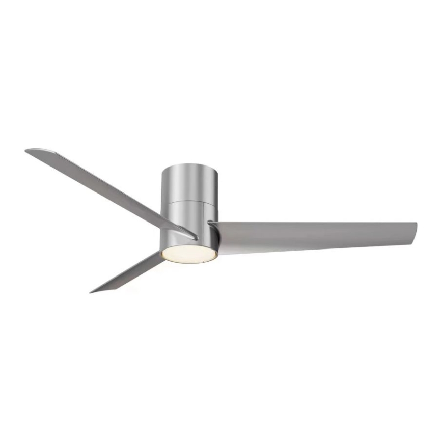 ZEVENTI - Ventilateur de plafond BARROSA LED/18W/230V 3000/4000/6000K Wi-Fi Tuya chrome mat + Télécommande