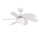ZEVENTI - Ventilateur de plafond FAMARA 1xE14/60W/230V blanc